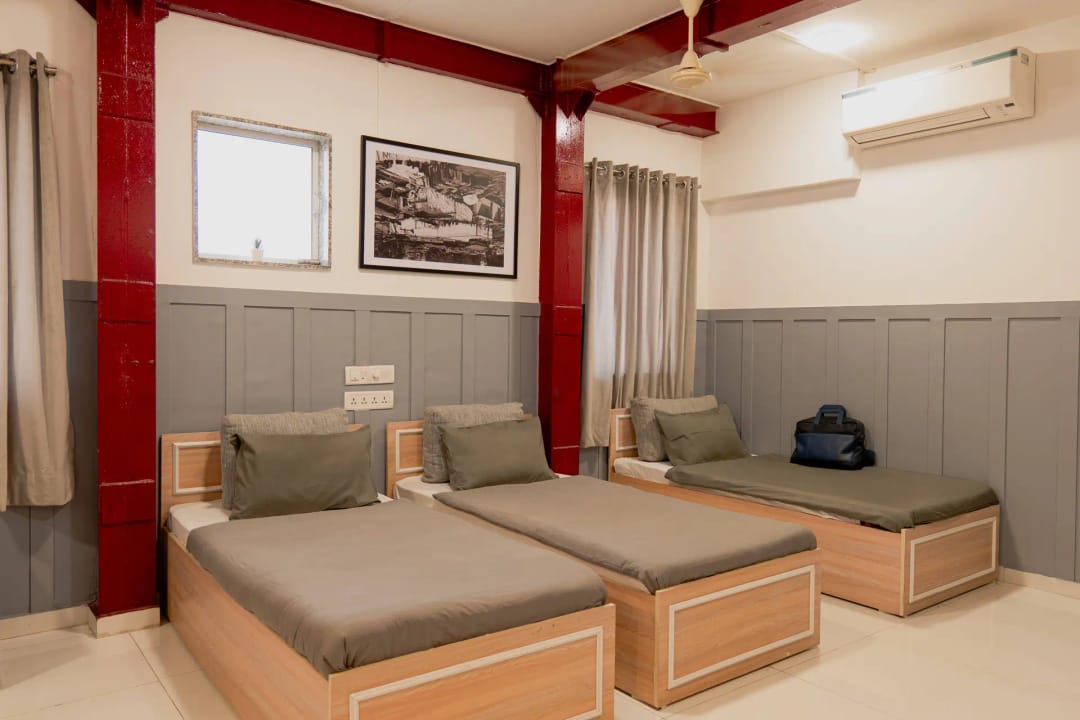 BedR premium PG room — fully furnished with attached bathroom